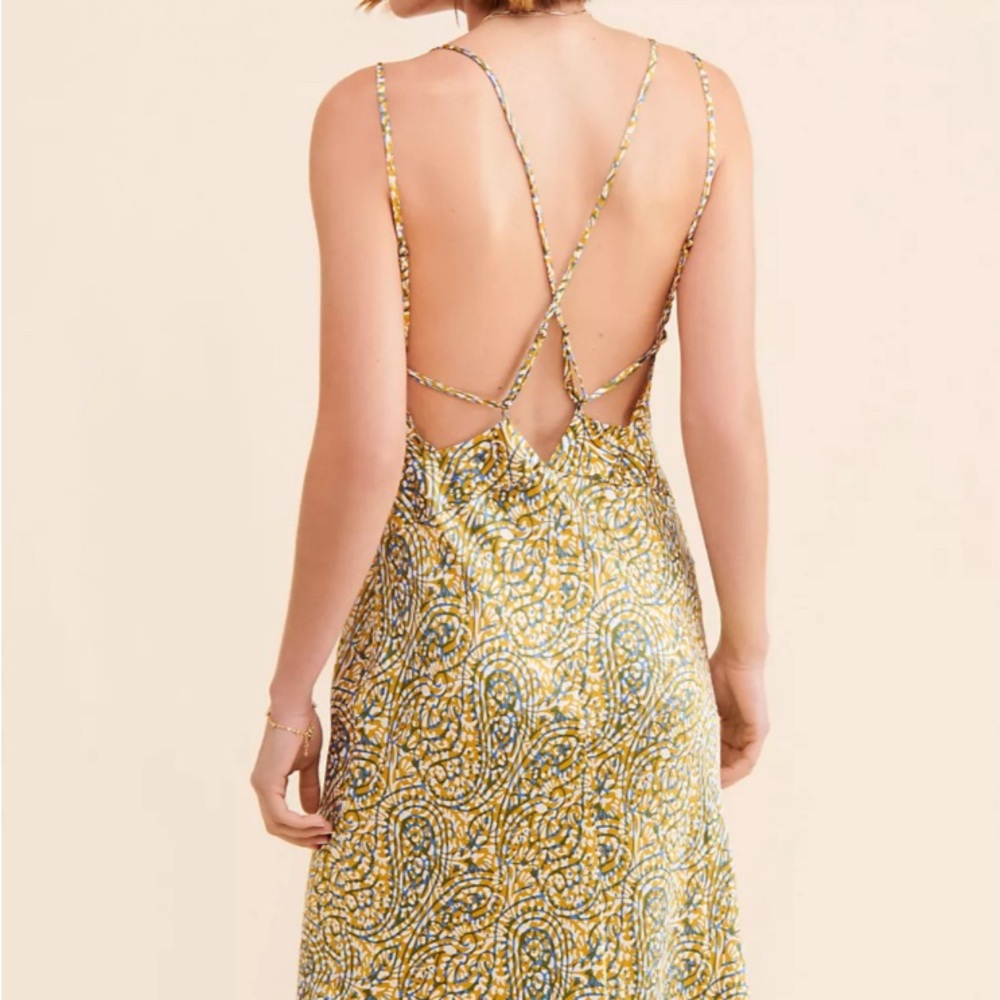 Paisley Slip Dress